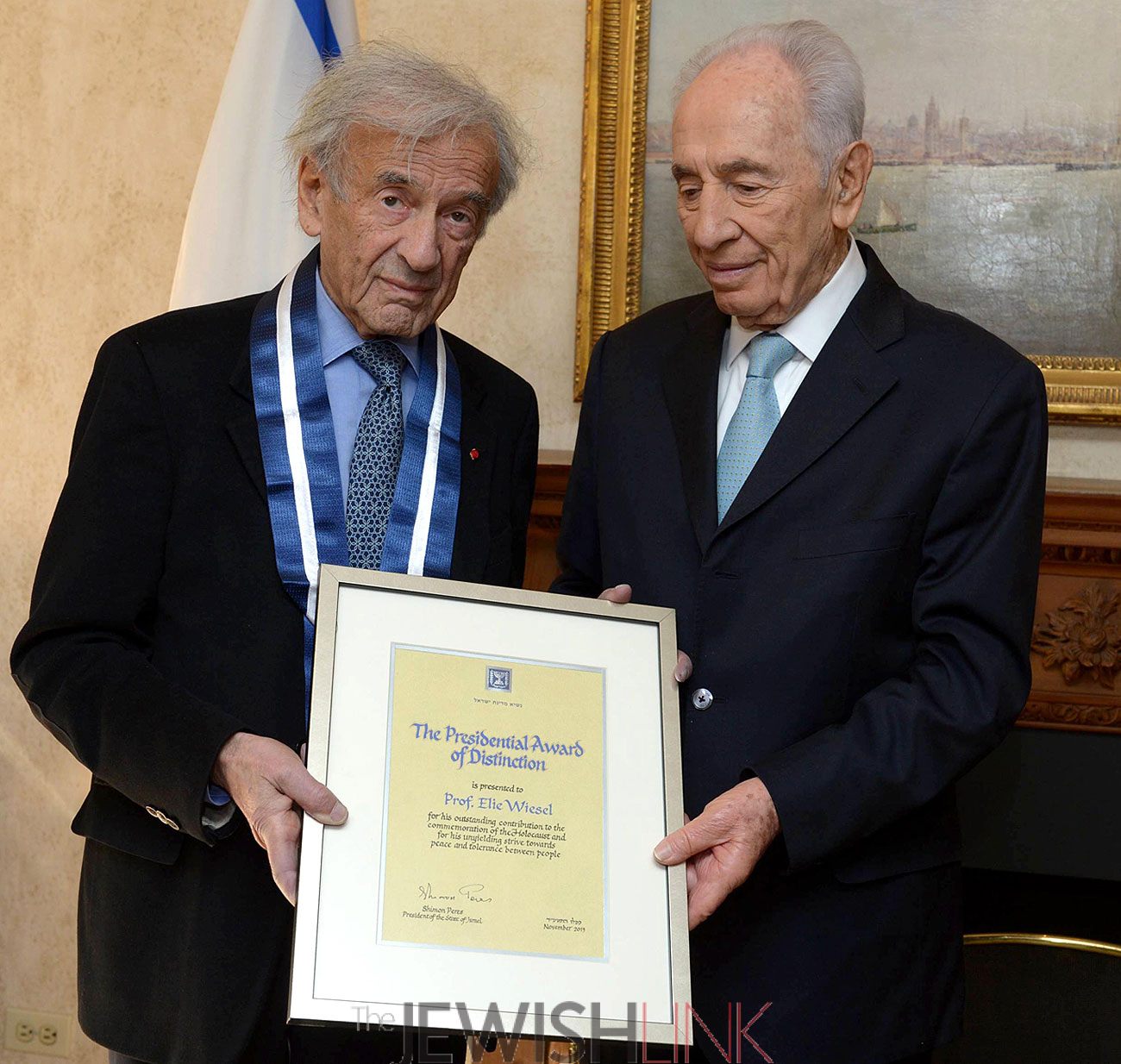 Elie Wiesel Honored With President's Medal - The Jewish Link